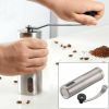 Manual Coffee Grinder;  Ceramic Burr Coffee Bean Grinder;  Portable Hand Mills Fashion Coffee Bean Salt Pepper Spice Stainless Steel Material Grinder