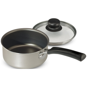 Tramontina 2 Quart Champagne Non-stick Covered Saucepan