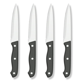 GPED Steak Knives Set of 4