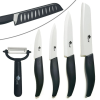 Rirool 5 Pcs Ceramic Knife Set