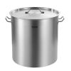 84QT Stainless Steel Stockpot Cooking Kitchen Sauce Pot with Basket Lid Handle