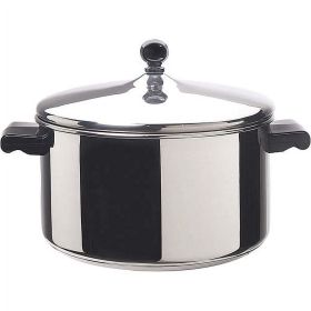 Farberware Classic 6 Quart Stainless Steel Covered Saucepot