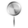 SOGA Stainless Steel Fry Pan 32cm Frying Pan Top Grade Induction Cooking FryPan