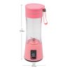 Mind Reader Portable Blender 6 Stainless Steel Blades 12.8 oz Pink