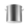 53QT Stainless Steel Stockpot Cooking Kitchen Sauce Pot with Lid Handle