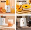 Portable Blender, USB Rechargeable Personal Size Blenders Powerful with 6 Blades for Shakes & Smoothies, Mini Juicer Mixer with Extra Handle Lid for T