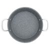 Serenk Excellence Granite Egg Pan with Glass Lid, 22 cm