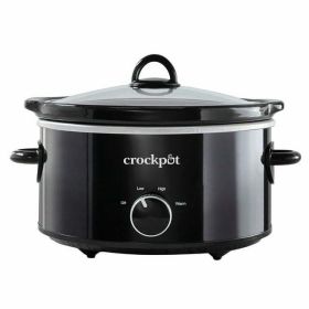 4-Quart Classic Slow Cooker (Color: Black)