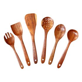 WILLART Kitchen Utensils Set (Brown: Spatula)