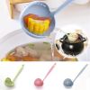 2pcs Long Handle Soup Spoon With Filter Strainer