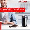 5 Core Coffee Grinder â€¢ 85 Gram Or 3 Ounces / 12 Cup Capacity â€¢ One-Touch Automatic Electric Bean Spice Grinding Machine â€¢ 150W Copper Motor â€¢