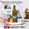 1pc Non-Skid Lazy Susan Organizers