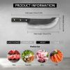 Meat Cleaver Knife-Japanese Butcher Knife Meat Cutting-Professional Chef Knife High Carbon Stainless Steel With Ergonomic Handle- Ultra Sharp Kitchen