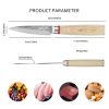 Qulajoy Nakiri Knife 6.9 Inch, Professional Vegetable Knife Japanese Kitchen Knives 67-Layers Damascus Chef Knife, Cooking Knife For Home Outdoor With