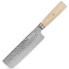 Qulajoy Nakiri Knife 6.9 Inch, Professional Vegetable Knife Japanese Kitchen Knives 67-Layers Damascus Chef Knife, Cooking Knife For Home Outdoor With