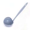 2pcs Long Handle Soup Spoon With Filter Strainer